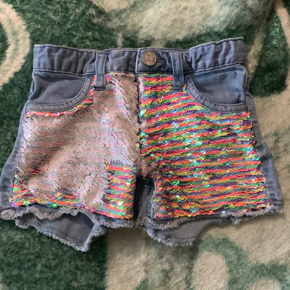 Justice mermaid shorts